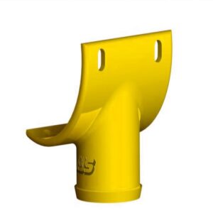 Boquilla descarga semilla recta Ø70mm